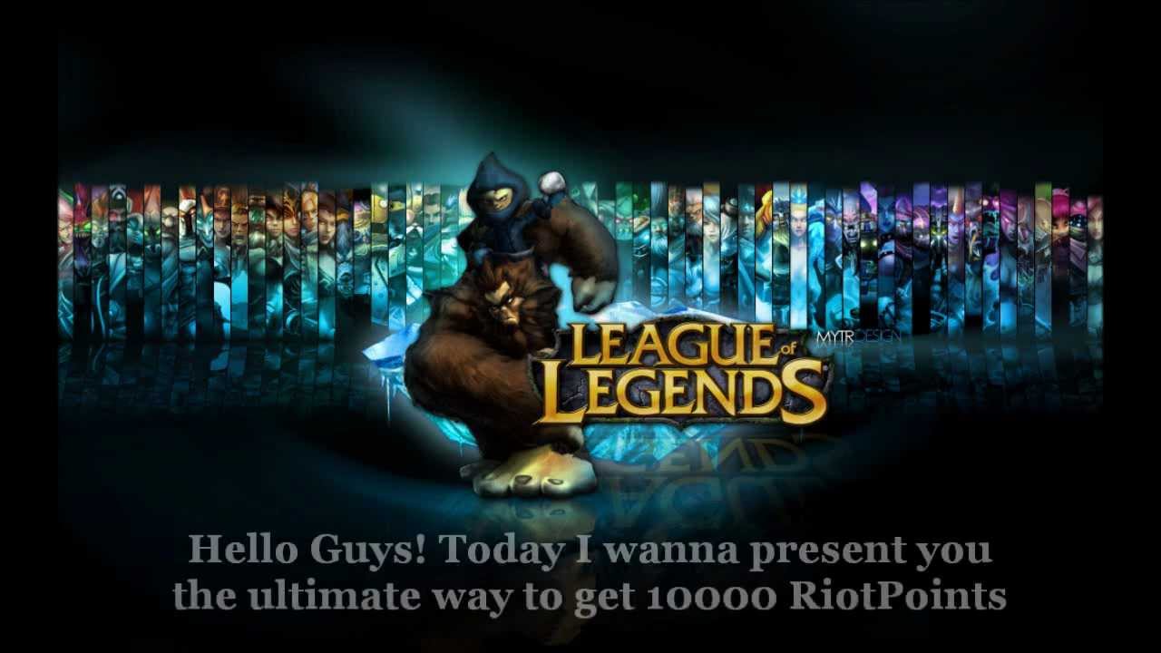 Free 10000 Riot Points! / Darmowe 10 000 Riot Points [PL and ENG]