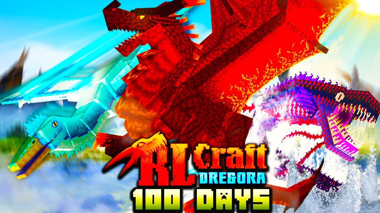 We Survived 100 Days in RLCRAFT DREGORA [FULL MOVIE]