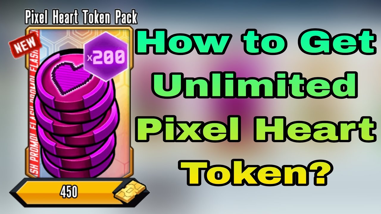 MGG Unlimited Pixel Heart Token (No Script needed)