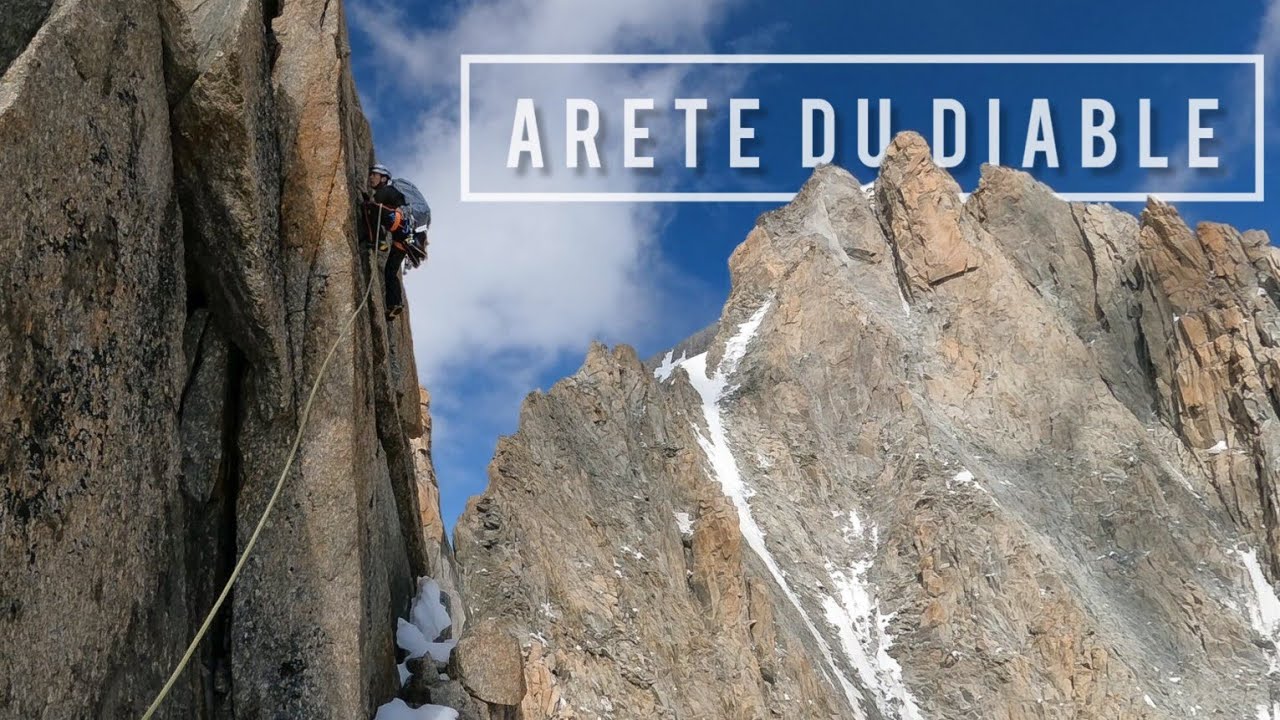 A un passo dal cielo | Arete du Diable | Mont Blanc du Tacul