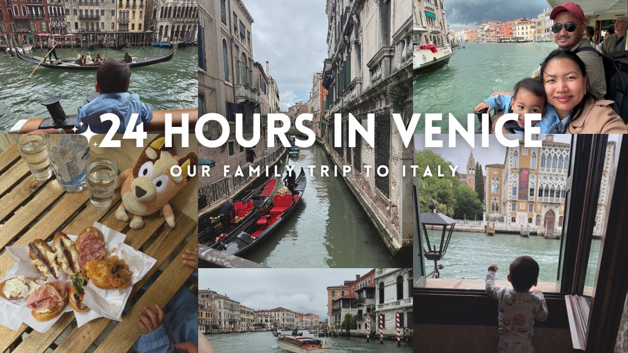 Visiting Venice with a toddler | eating & sightseeing in 🇮🇹 
