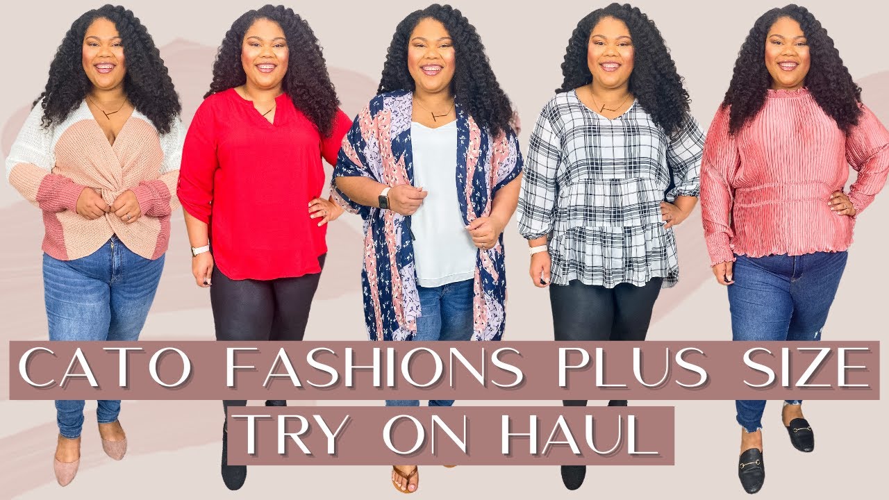 PLUS SIZE CATO FASHIONS TRY ON HAUL | PLUS SIZE TRY ON HAUL 2021