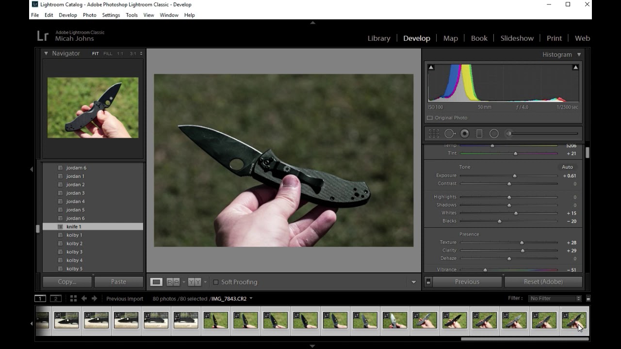 Apply Preset to Multiple Images in Adobe Lightroom Classic - Short Guide/Tutorial HowTo