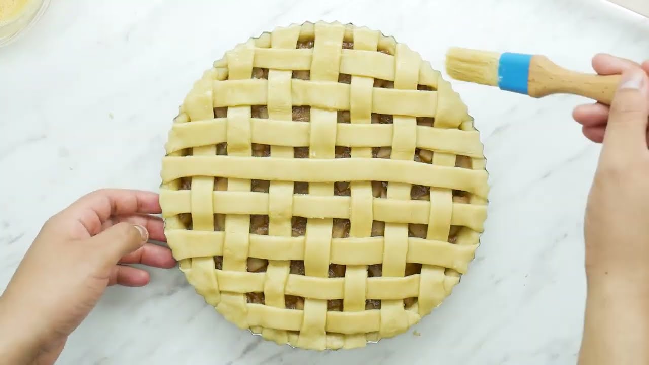 ¿Cómo hacer un enrejado para tartas?