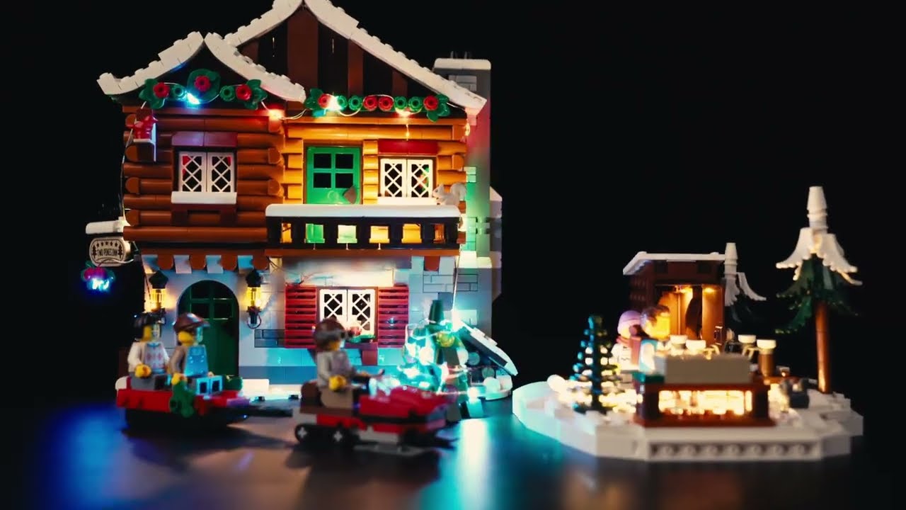 BrickBling Light Kit for LEGO Alpine Lodge Winter Village 10325
