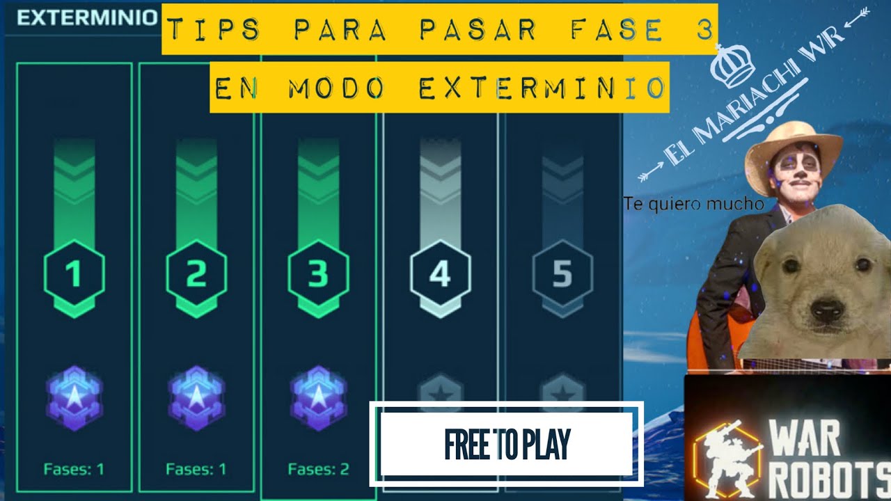 C&oacute;mo pasar la fase 3 del modo Exterminio- Free to Play