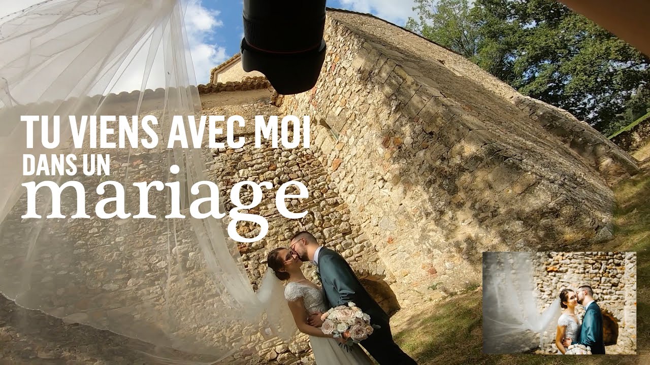 Vis ma vie de photographe pro : je t'emmène avec moi en mariage ! 📸👰🏻‍♀️🤵🏻💍