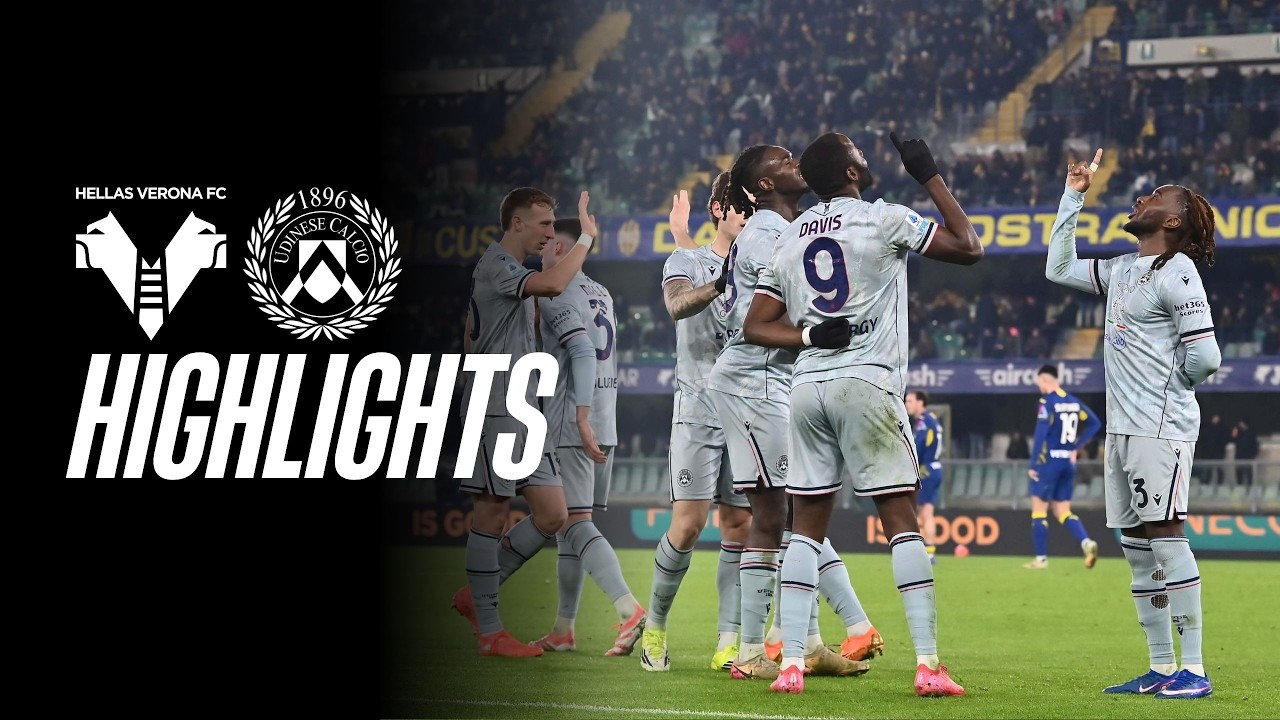 Verona 1-3 Udinese | Highlights Serie A 2025/26