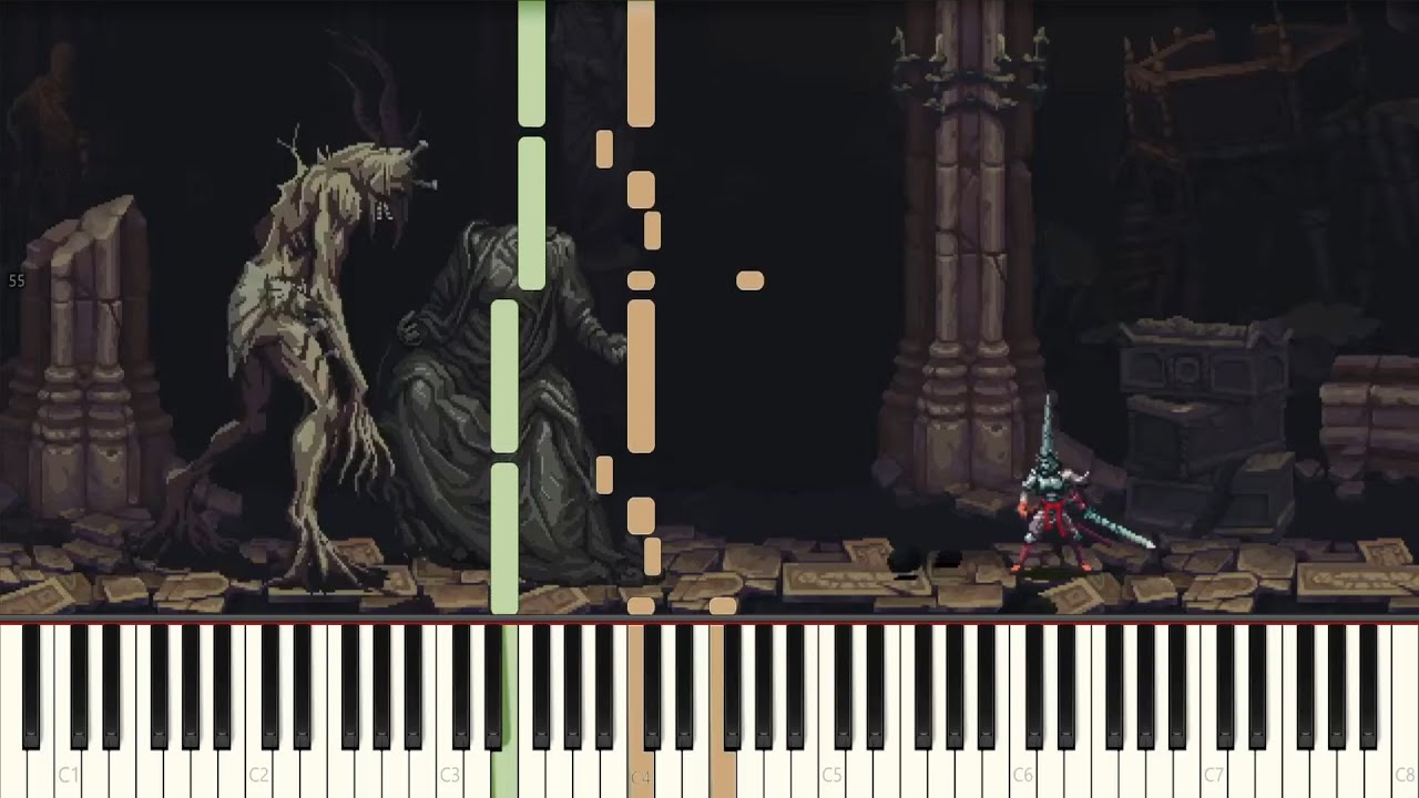 Blasphemous - Ten Piedad 🪾 - piano tutorial