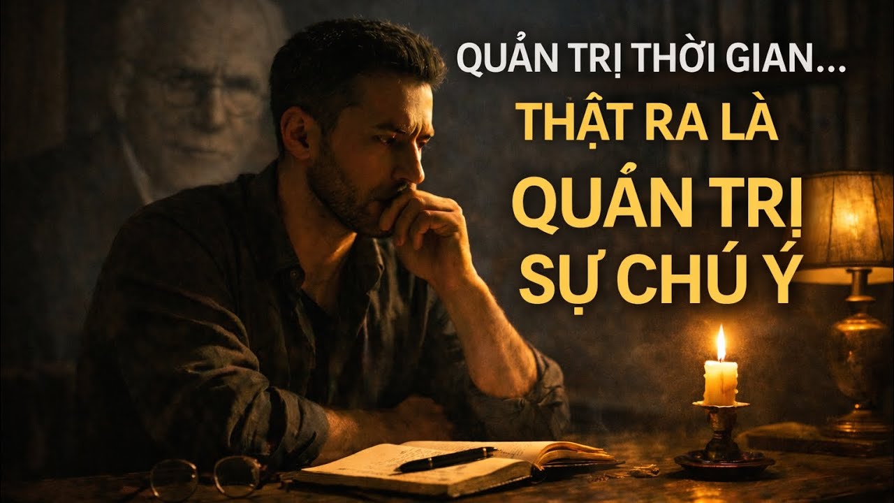Quản Trị Thời Gian… Thật Ra Là Quản Trị Sự Chú Ý | HIỂU MÌNH TRƯỚC ĐÃ #2