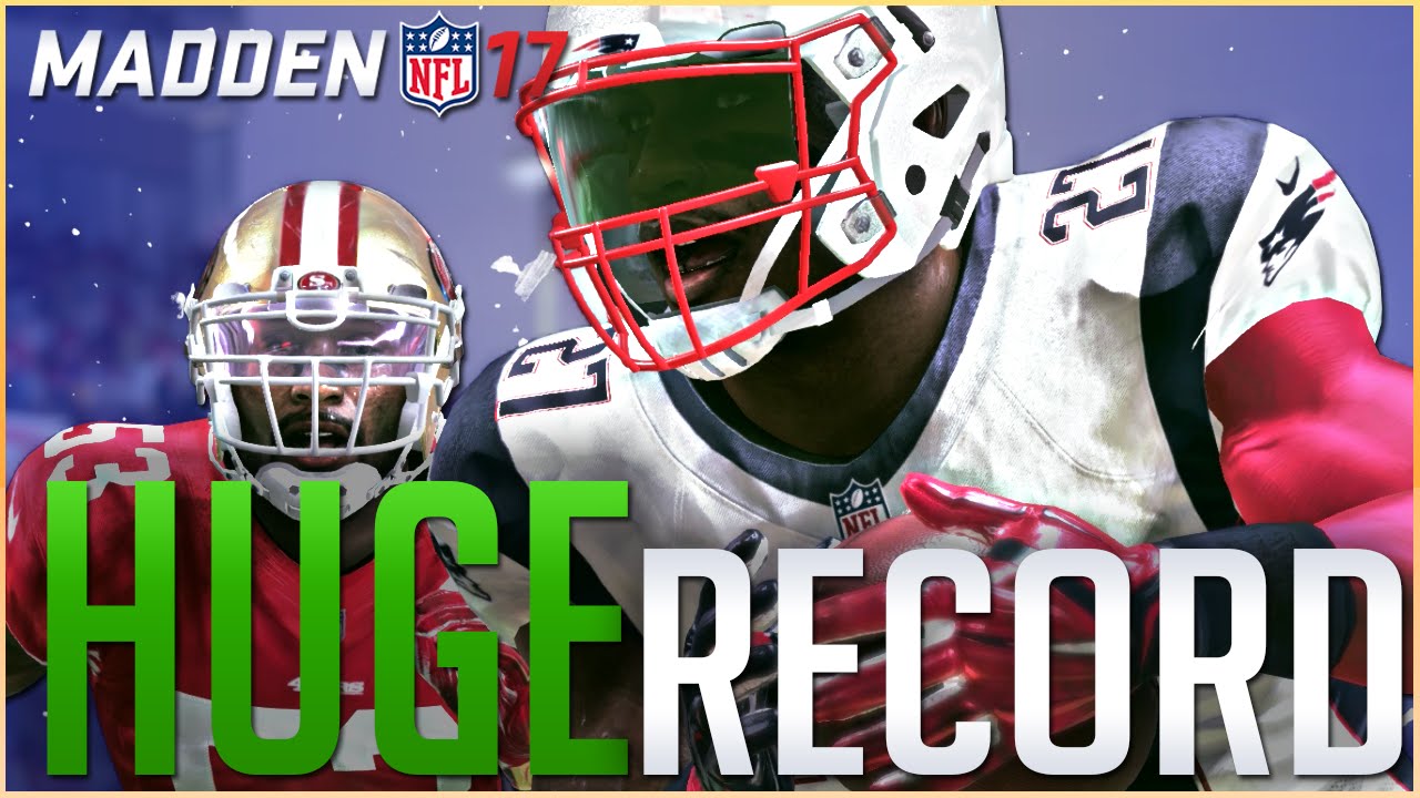 MADDEN 17 CAREER MODE GAMEPLAY: TRYING TO BREAK HUGE RECORD!
