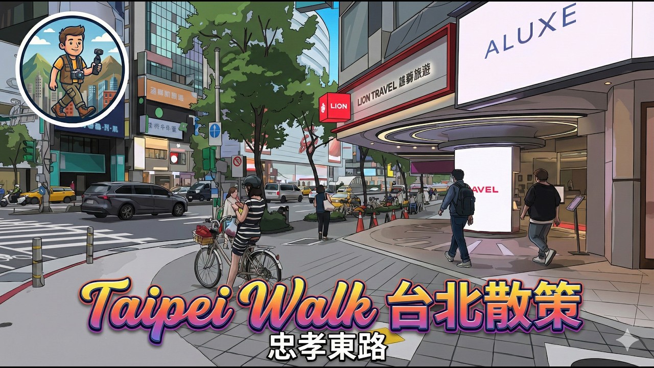 Taipei Walk 台北散策 忠孝東路 20251112 POCKET 3