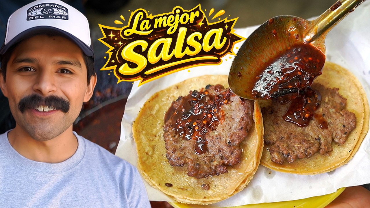 Buscando la mejor SALSA de CDMX con PELUCHE TORRES🌶️🔥