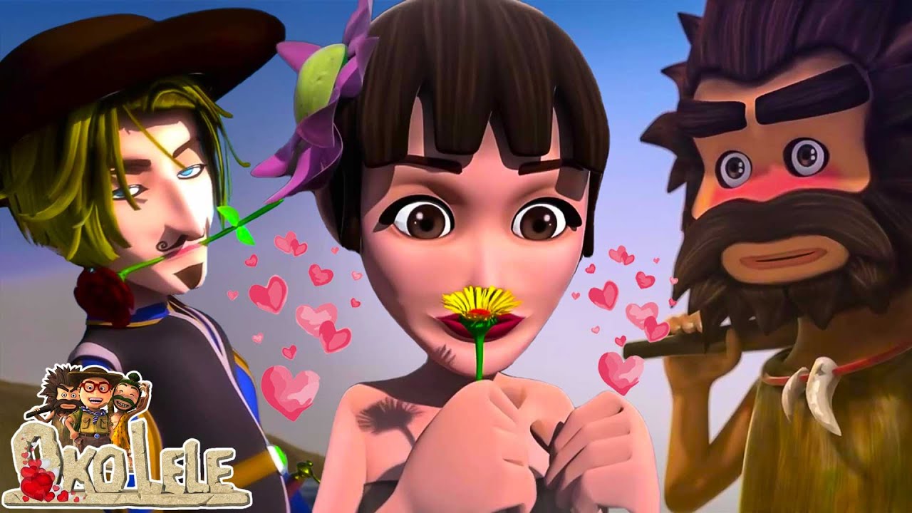 Oko Lele 💗 Cinta ada di sekitar 🌹 hari Valentin ⭐ Super ToonsTV Bahasa