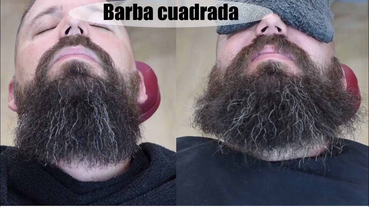 Arreglo de barba cuadrada: Tutorial de barbería