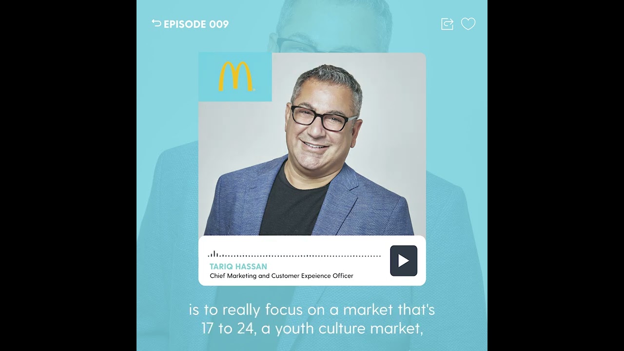 McDonald’s CMO Tariq Hassan Discusses Retail Food Marketing on The Good Minute | Bader Rutter