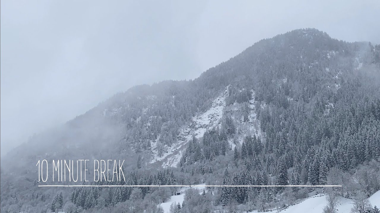 mountains and mist