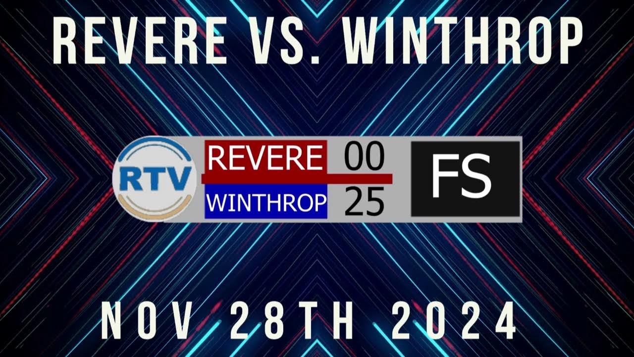 Thanksgiving Day Football Game 2024 - Revere vs. Winthrop