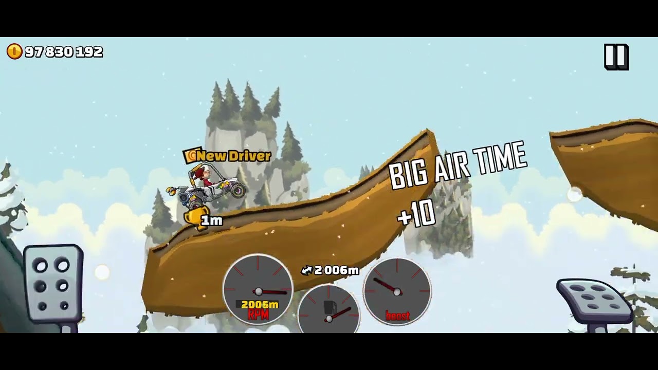 Hill Climb Racing 2 Mod Plus Mountain 5034 m