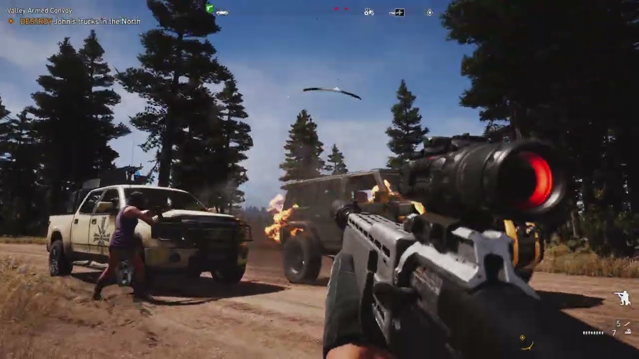 FC5 SPAS-12 Deleting all sorts of things