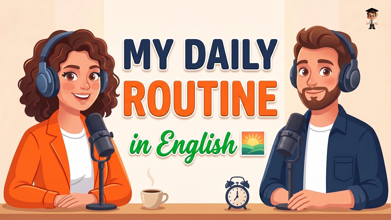 English Listening Practice: A Day in the Life 🌅 Learn English Through a Real Story
