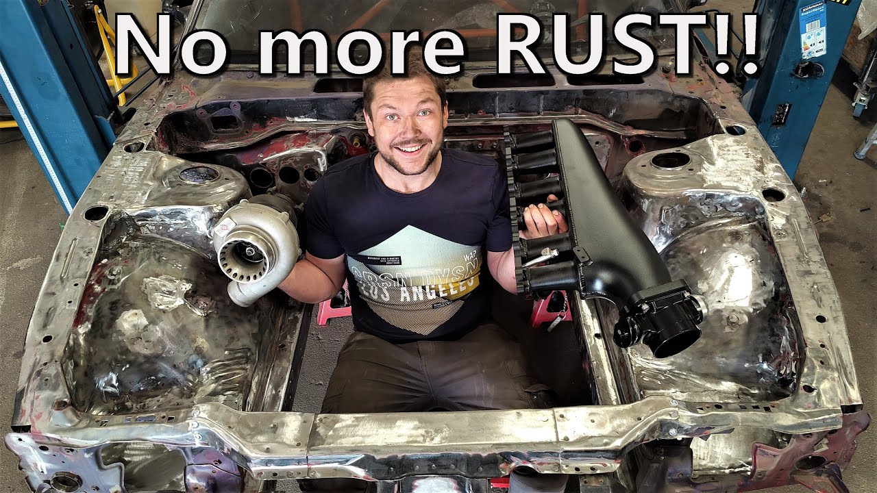 Shaving the ENGINEBAY on my S13. Almost BUILD 1JZ ready!
