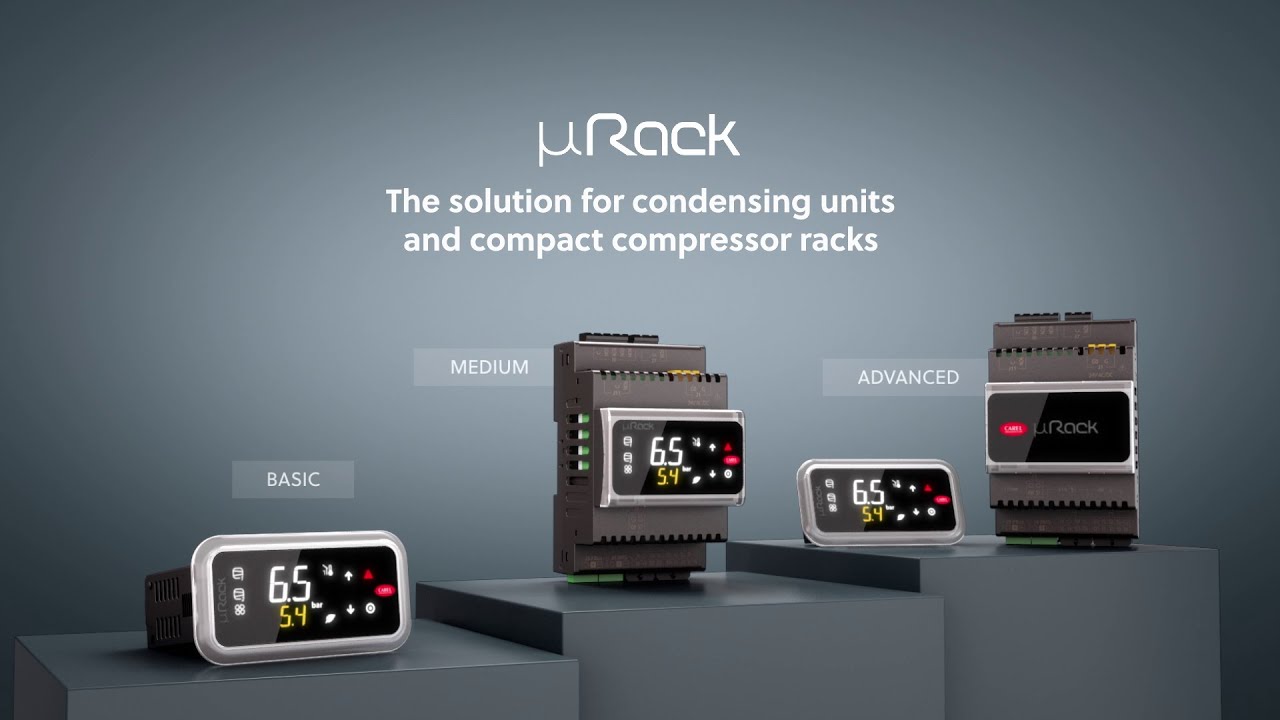 &micro;Rack, the solution for condensing units and compact compressor racks