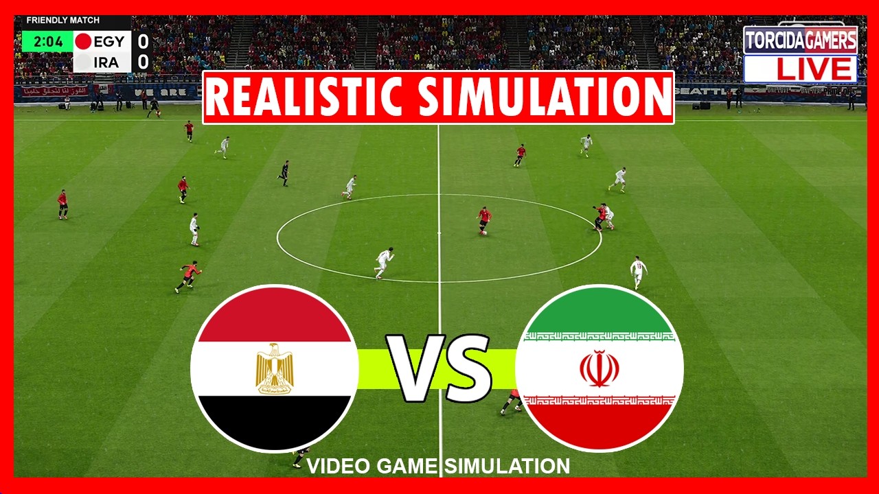 Egypt vs Iran | World Cup 2026 | eFootball PES 2021 Simulation