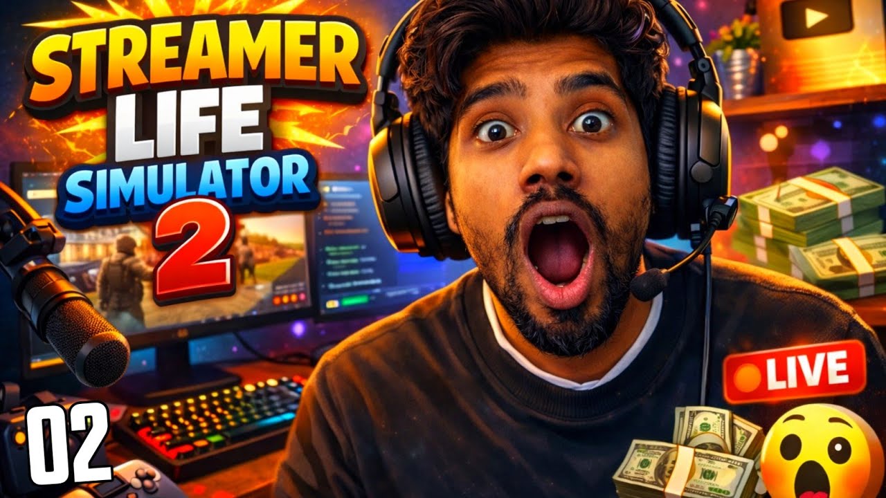 Streamer Life Simulator 2 Live 🔴 From Zero to Pro Streamer! #stmerlifesimulator2