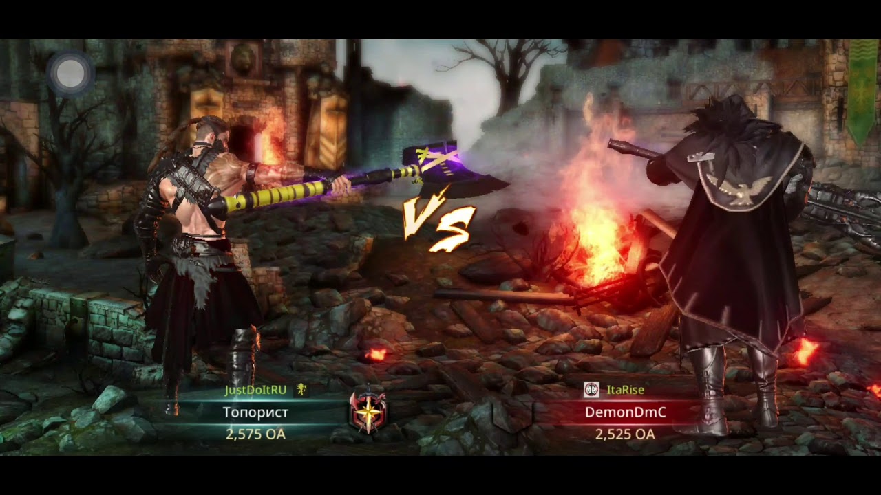 Топорист  vs  DemonDmc  (Darkness Rises EU)
