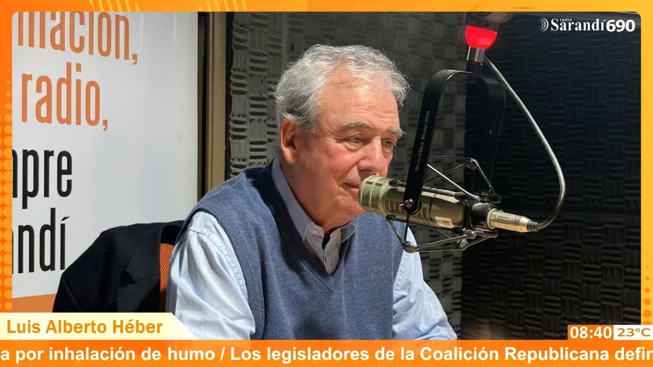 Luis Alberto Heber en Informativo Sarandí