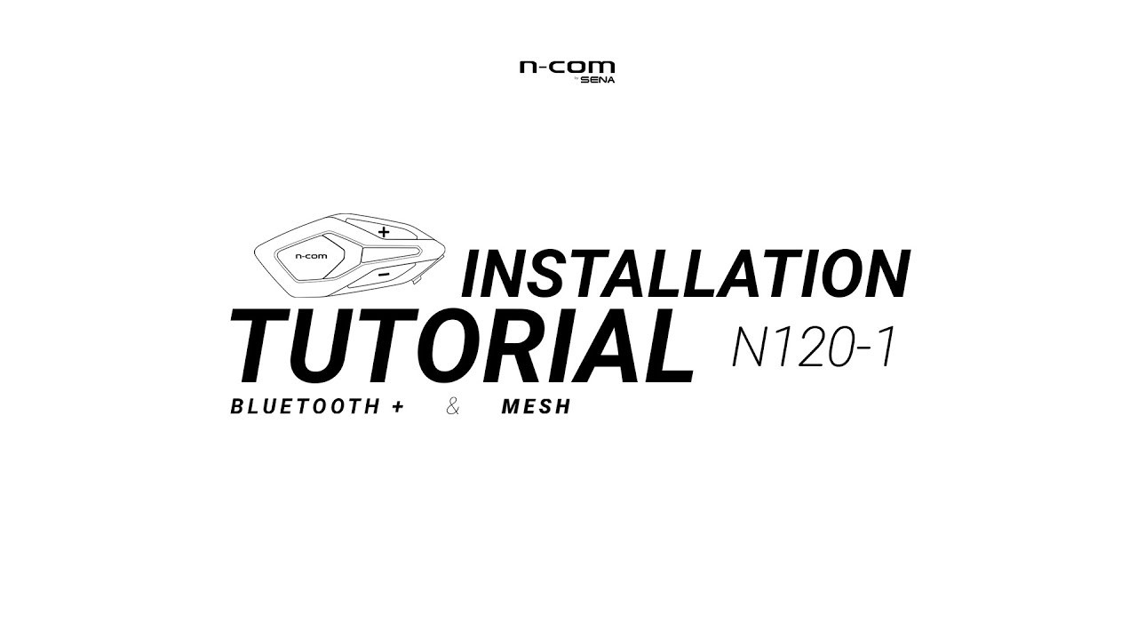 N-Com Bluetooth+ and Mesh on Nolan N120-1