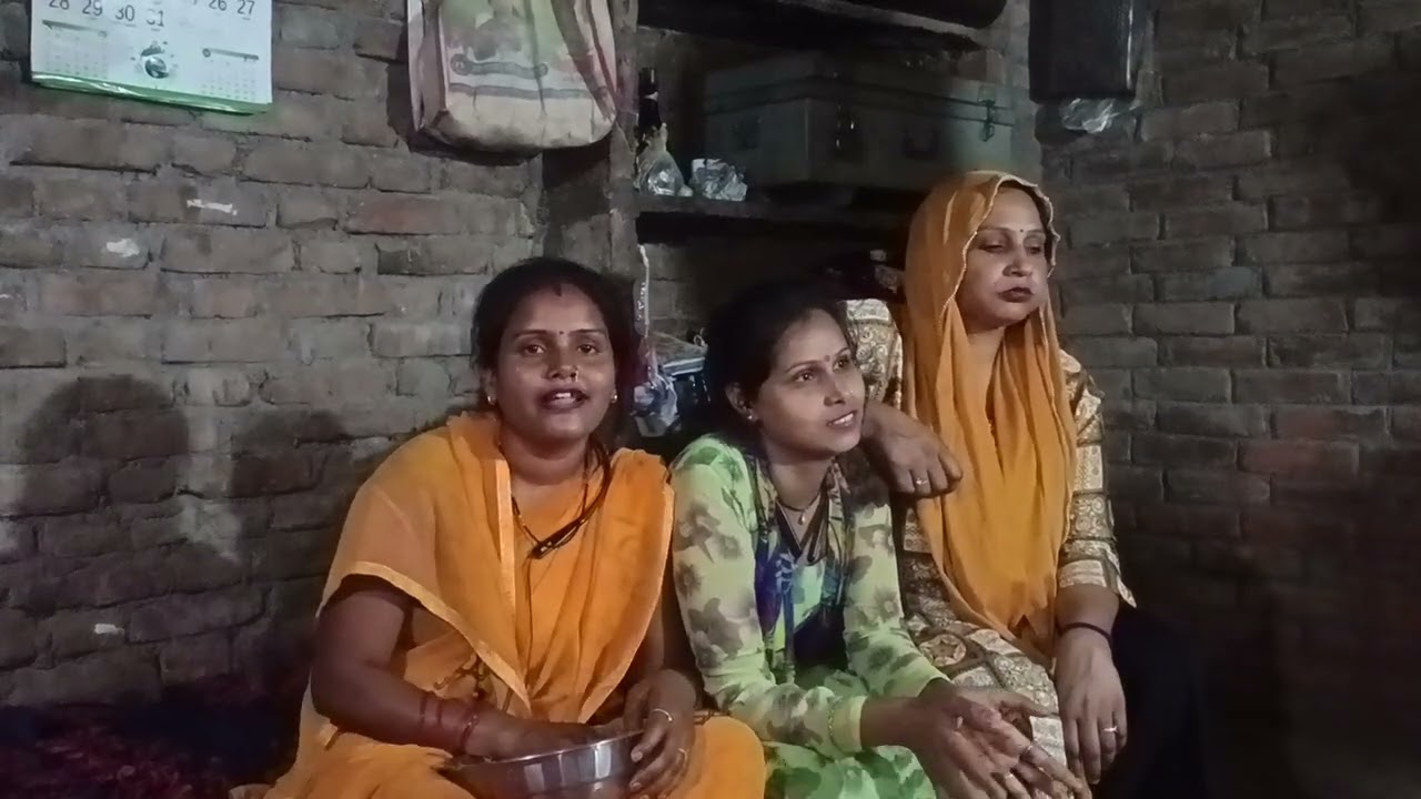 आज हम मिलने गए थे रीना दीदी के घर##