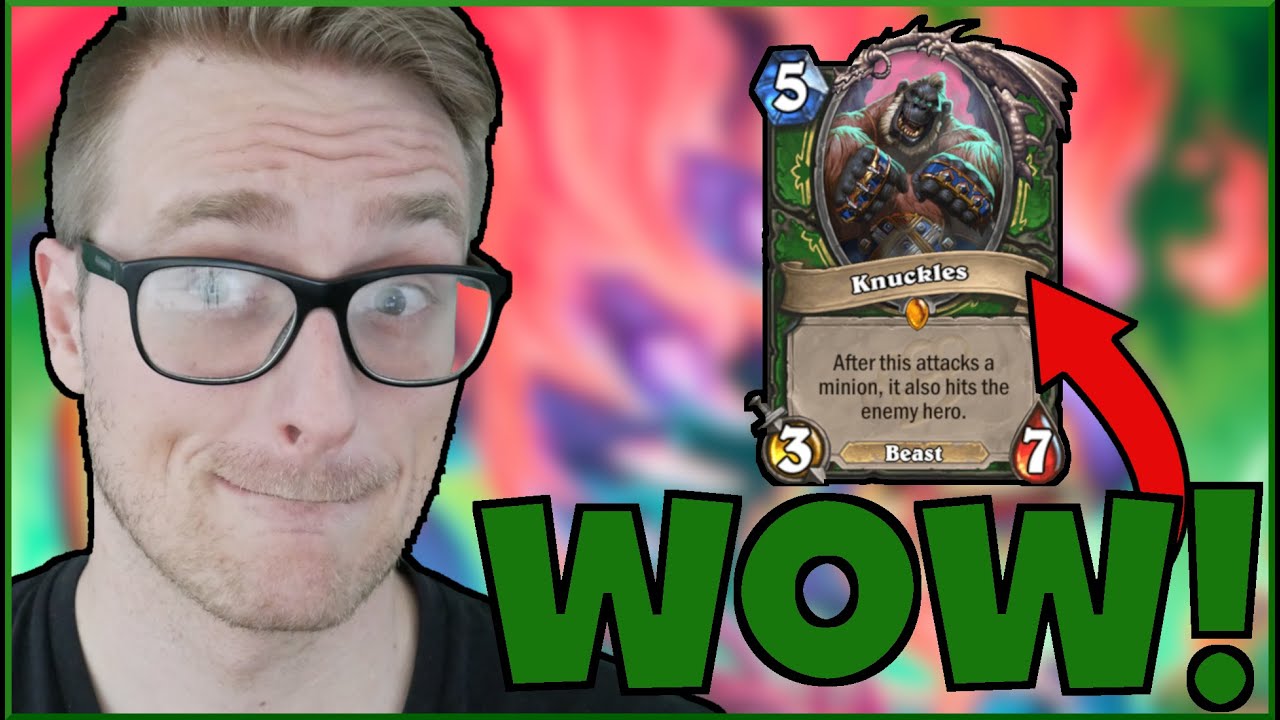 The One-Two PUNCH (KNUCKLES Finally PLAYABLE?) | OTK Hunter | Descent of Dragons | Wild Hearthstone