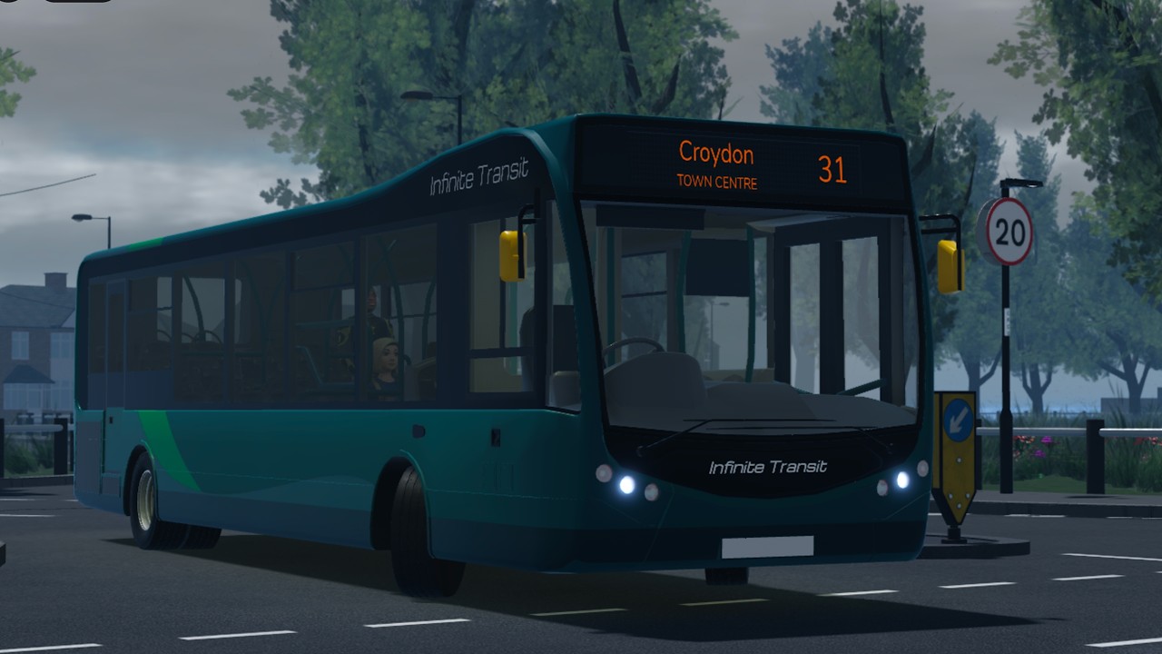 Pink Line 31 Full Route Visual to Woodside Green and Back | Croydon Redefined - Infinite Transit