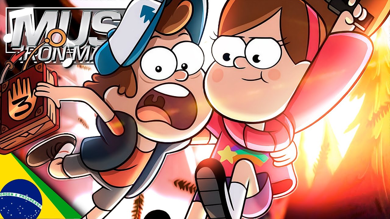 Rap do Dipper e Mabel (Gravity Falls) - BEM-VINDO A GRAVITY FALLS | IRON MASTER