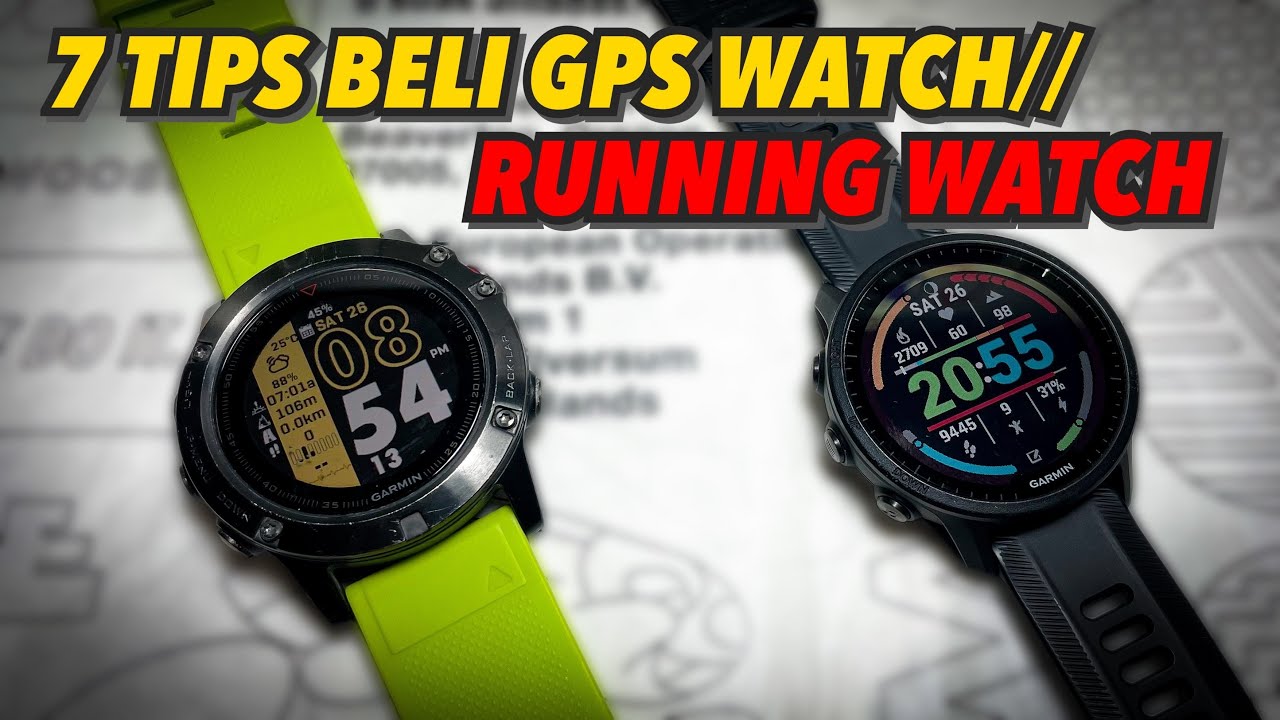 Tips Lengkap Beli Running Watch/ GPS Watch