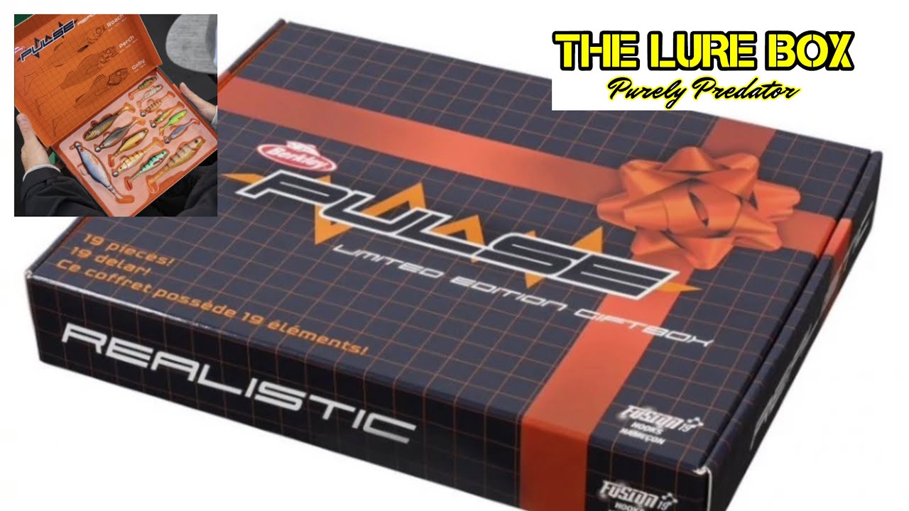 Quick look - Berkeley Pulse Ltd Edition Gift Box #lurefishing #berkleyfishing #lurefishinguk