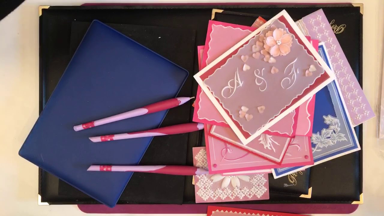 Pergamano les Outils d'embossage et de piquage pour la dentelle de papier pour les débutants