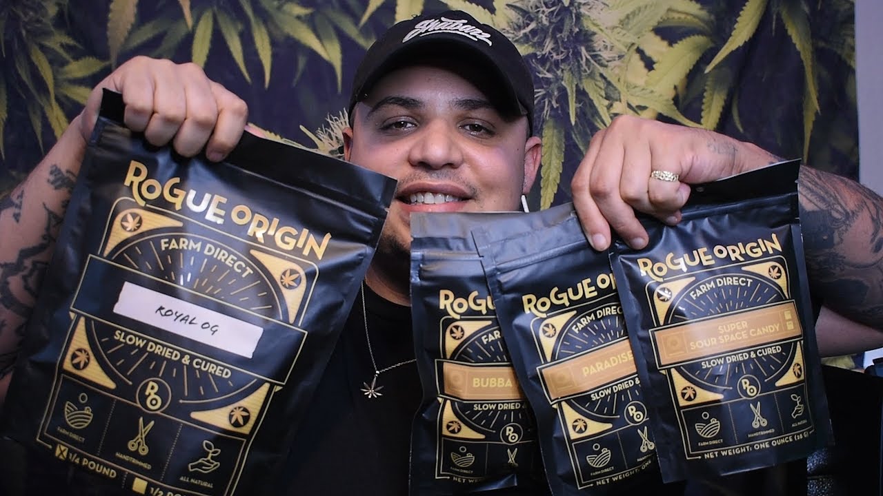 Over A POUND of Flower from Rogue Origin!!