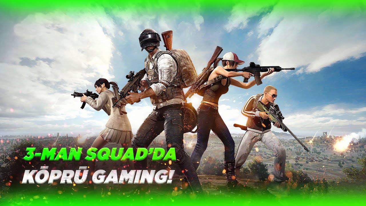 TAKIMDAKİLERİ KURTARMAK İ&Ccedil;İN NELER YAPTIM! (3-MAN SQUAD) - #pubg #squad