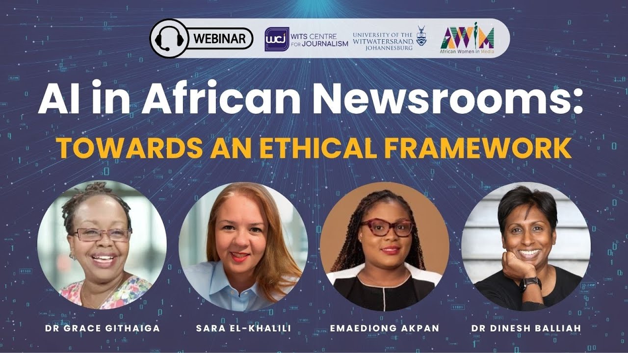 Webinar | AI in African Newsrooms: Towards an Ethical Framework