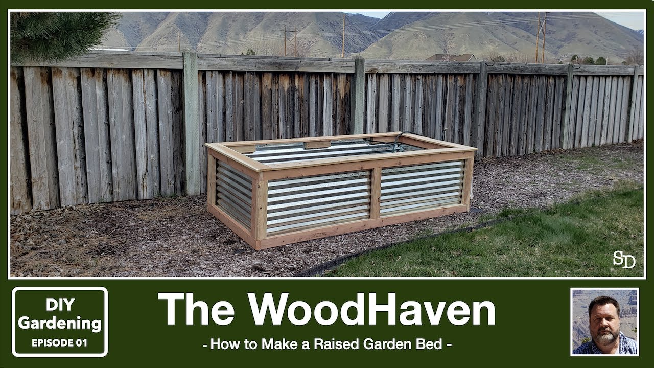 How to make a DIY raised garden bed - DIY Gardening Episode 01