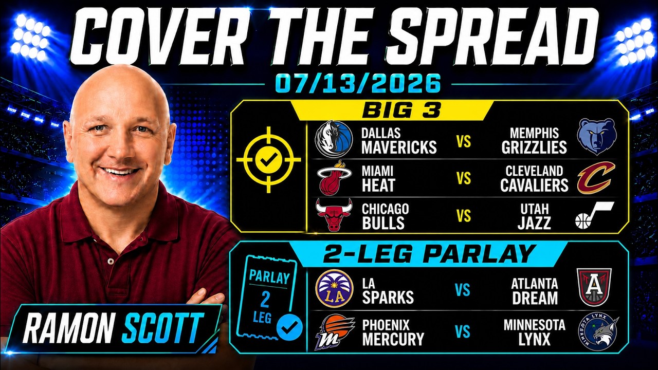 NBA Picks & WNBA Parlay 7/13/26 | Expert Picks, Leans & Analysis