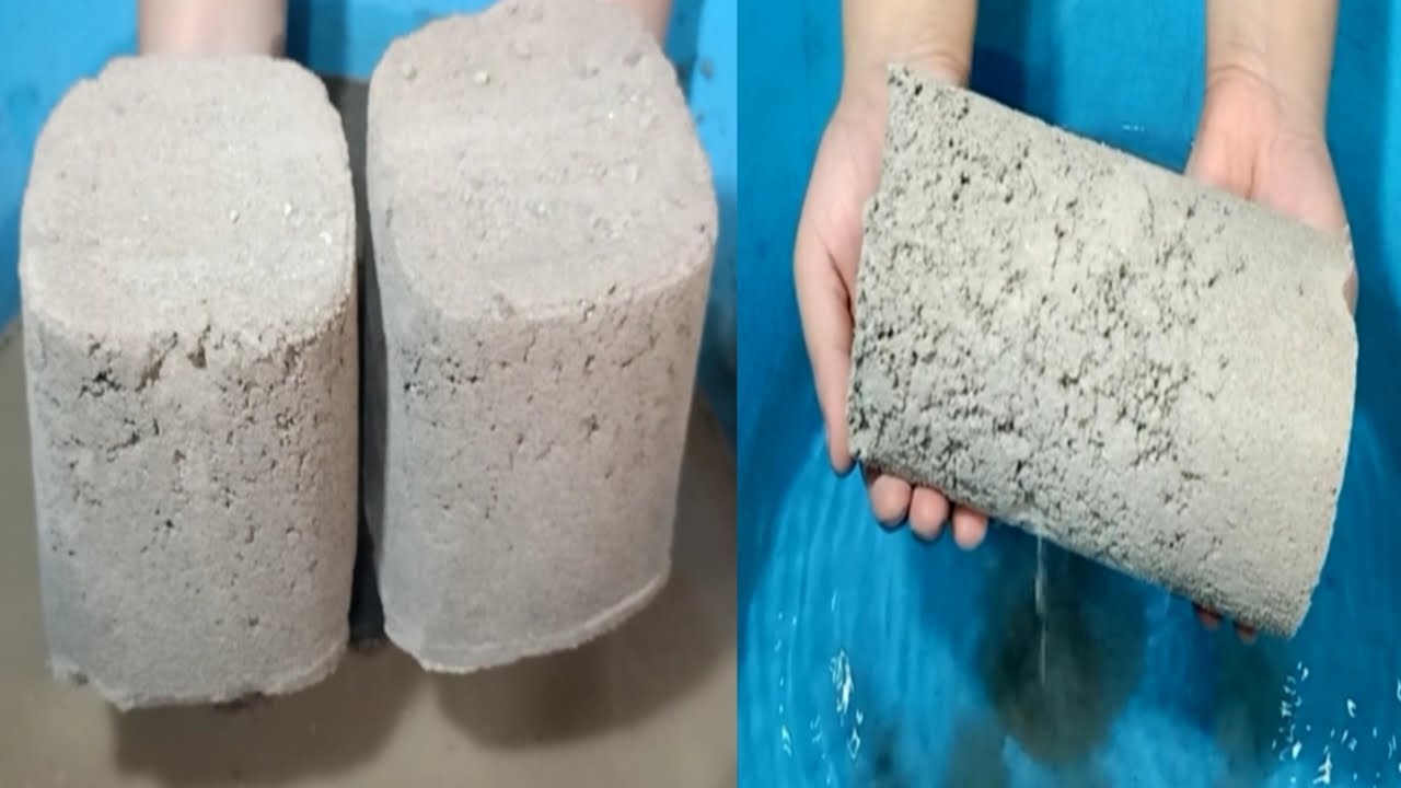 Extremely Mouth Watering Satisfying Relaxing Dusty Soft Pure Sand Cement Asmr Crumbling Compilation😋