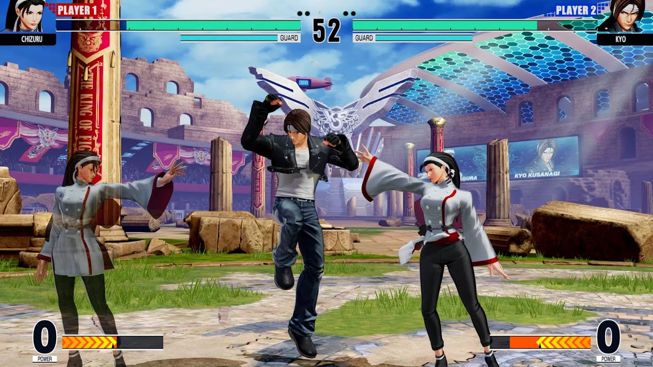 KOF XV CHIZURU vs KYO:The King of Fighters XV kof15 SNK fighting game NEOGEO