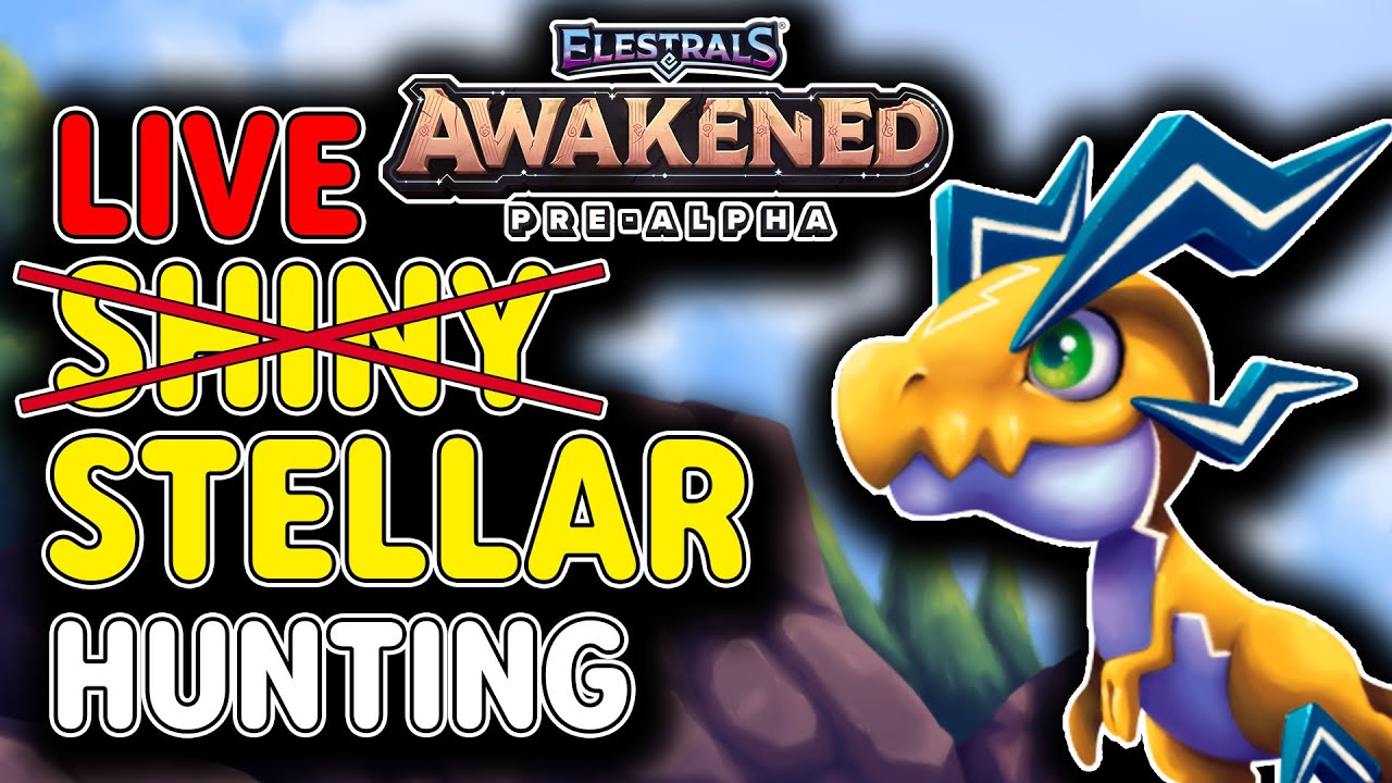 New Improved Shiny Hunting! STELLAR Hunting! Elestrals Awaked Pre-Alpha!