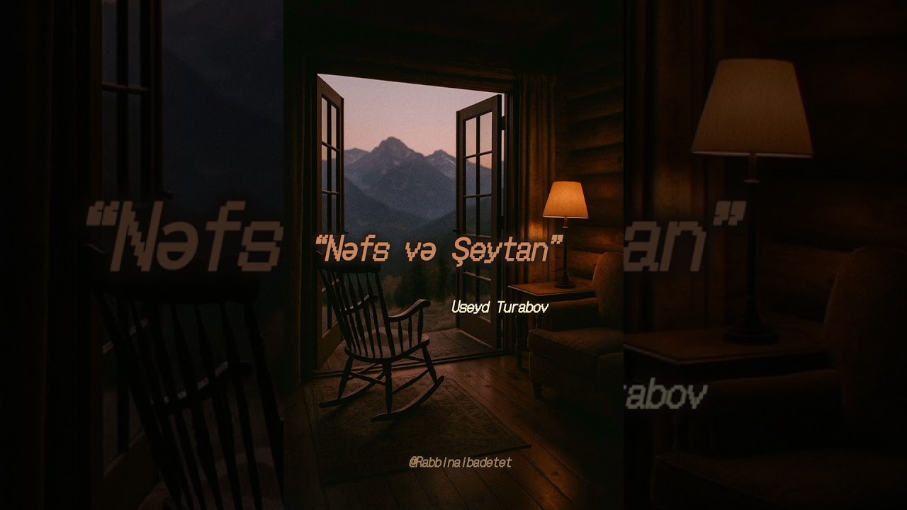 “Nəfs və Şeytan” / Useyd Turabov #rabbinaibadetet 