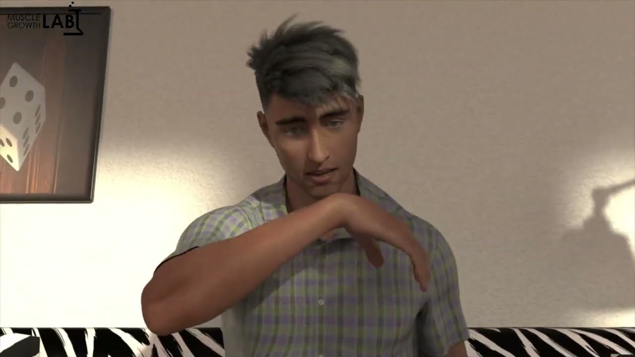 The Parasite (Muscle Growth Animation)