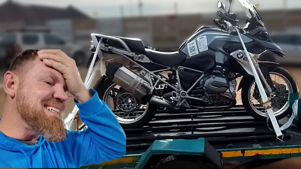 ПОЛНАЯ ВОССТАНОВКА BMW R1200GS 2014 года, купленного мной на аукционе с РАСХОДАМИ